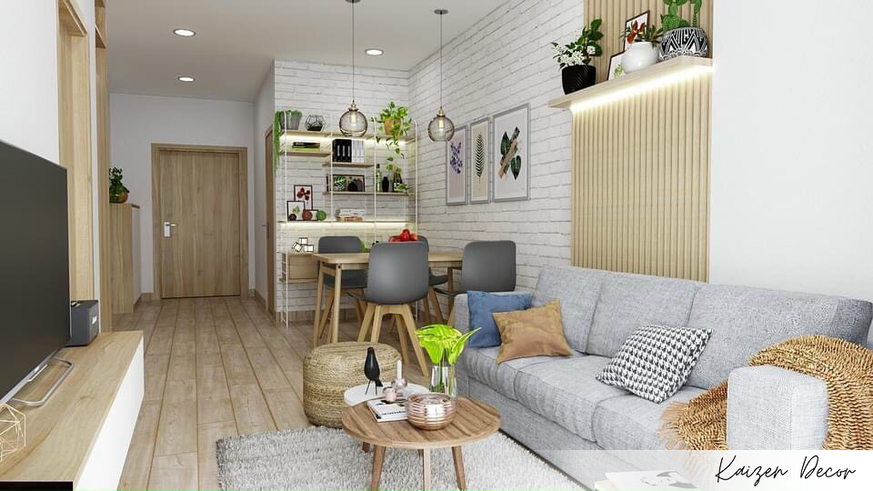 9 Thiết kế nội thất chung cư nhỏ tối ưu nhất cho vợ chồng trẻ