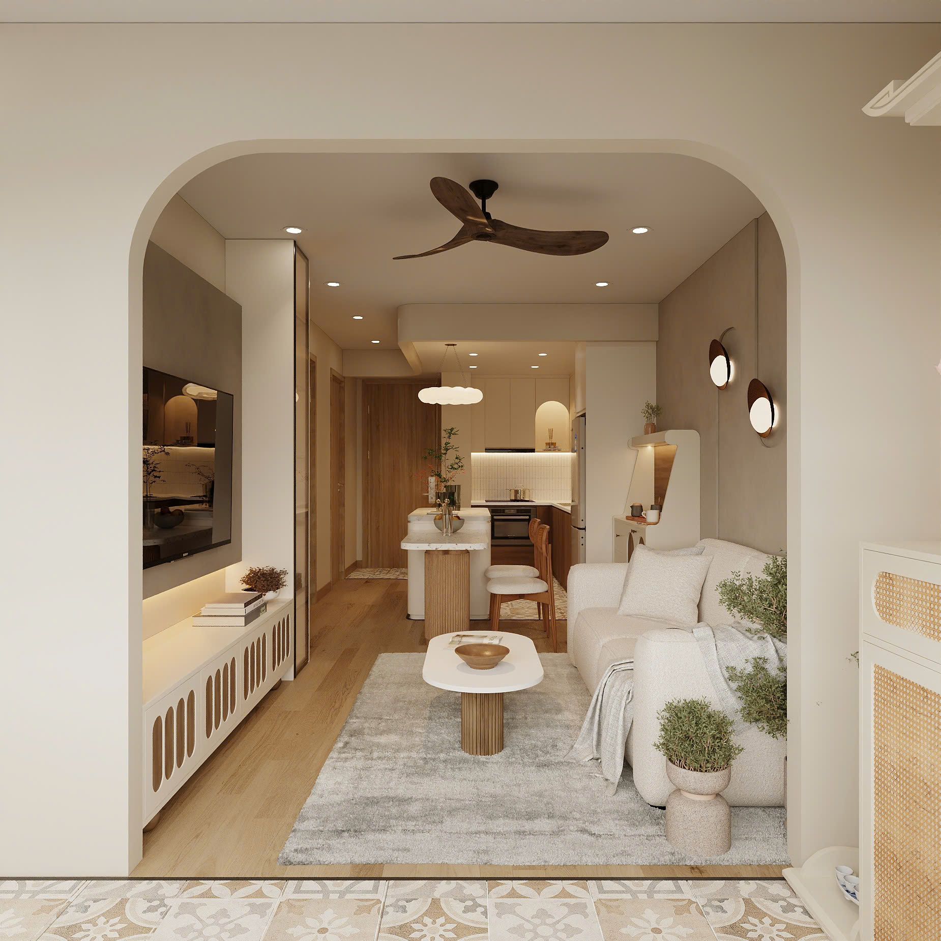 thiết kế thi công nội thất tại dĩ an
