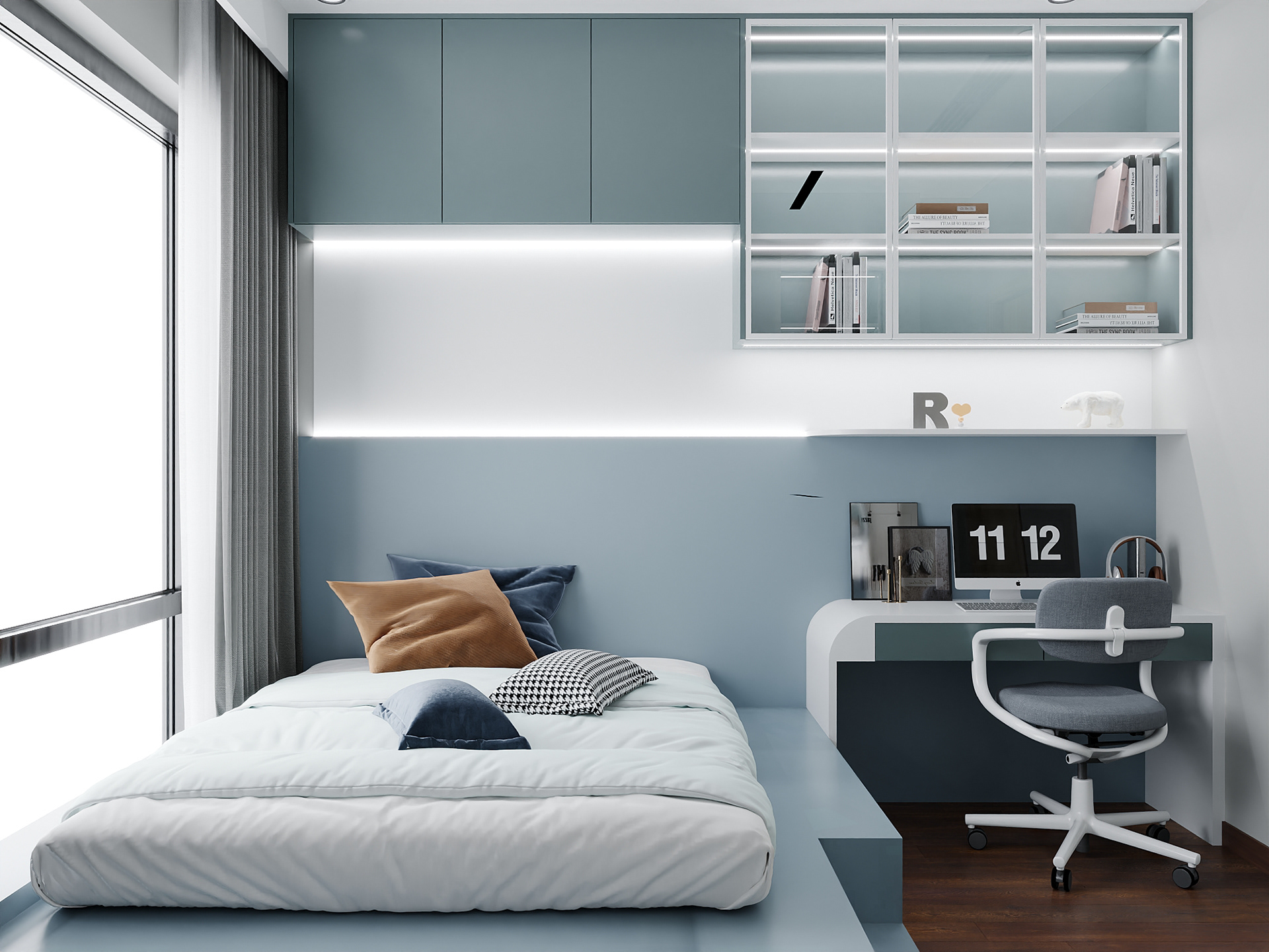 Mẫu thiết kế phòng ngủ đẹp cho bé trai