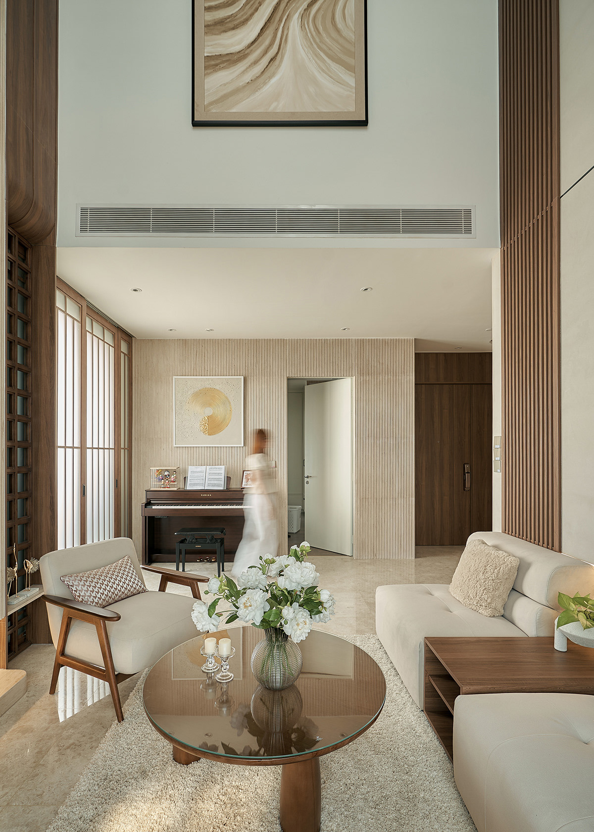 Thiết kế thi công phòng khách phong cách Zen