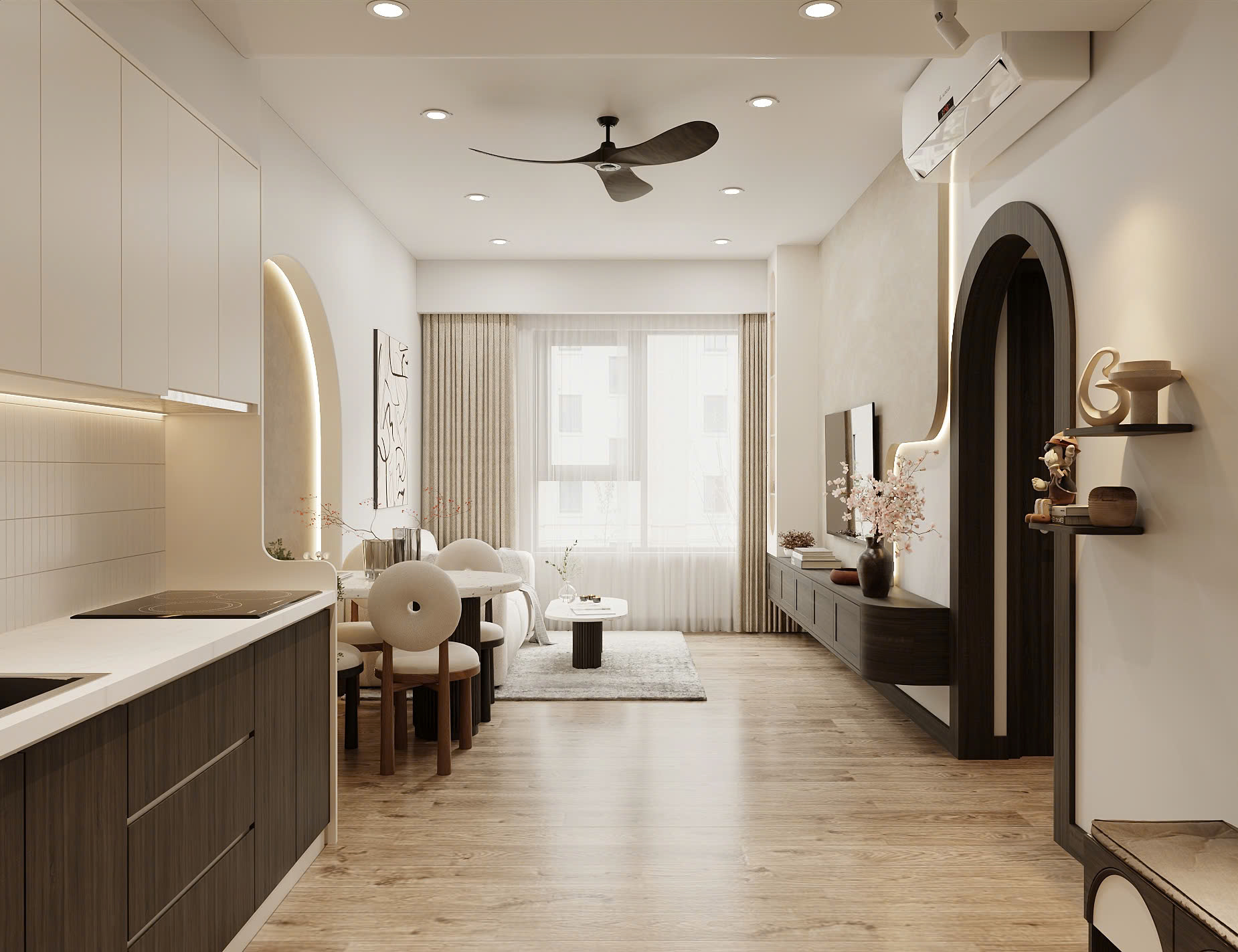 thiết kế thi công nội thất căn hộ cần lưu ý