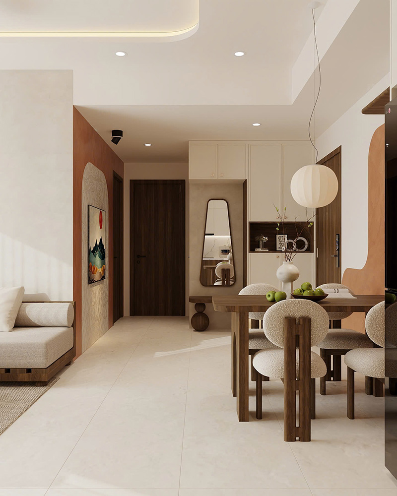 Công ty Thi công nội thất trọn gói căn hộ The Rivana Bình Dương