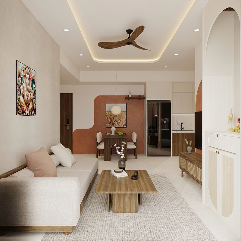 Xưởng Thi công nội thất trọn gói căn hộ The Rivana Bình Dương đẹp